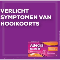 Allegra Fexotabs Hooikoortstabletten 20 stuks