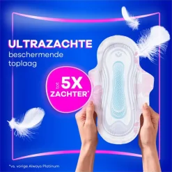 Always Maandverband Platinum Long