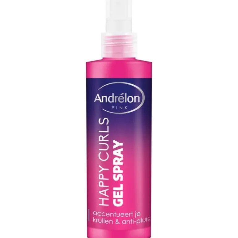 Andrélon Pink Happy Curls Gelspray 200 ML