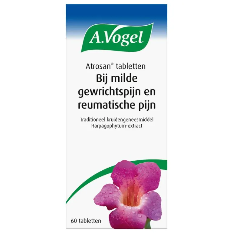 A.Vogel Atrosan bij Milde Gewrichtspijn en Reumatische Pijn Tabletten 60 stuks