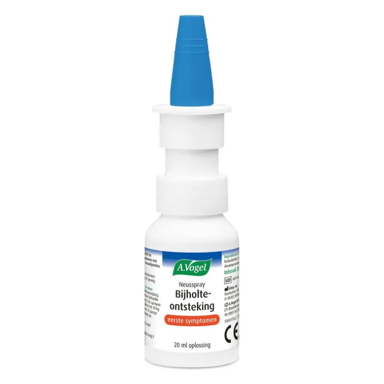 A. Vogel Neusspray Bijholte Ontsteking Eerste Symptomen 20 ML