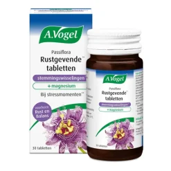 A.Vogel Passiflora Rustgevende1* Tabletten Stemmingswisselingen2* 30 stuks