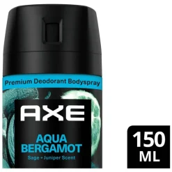 AXEFine Fragrance Aqua Bergamot Deodorant Bodyspray 150 ML