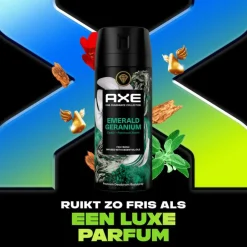 AXEFine Fragrance Green Geranium Deodorant Bodyspray 150 ML