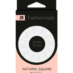 2B Fashion Nails Natural Square