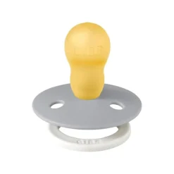 BIBS Glow in the dark Fopspeen Two Pack Natuurlijk Rubber Sage/Cloud Maat 3