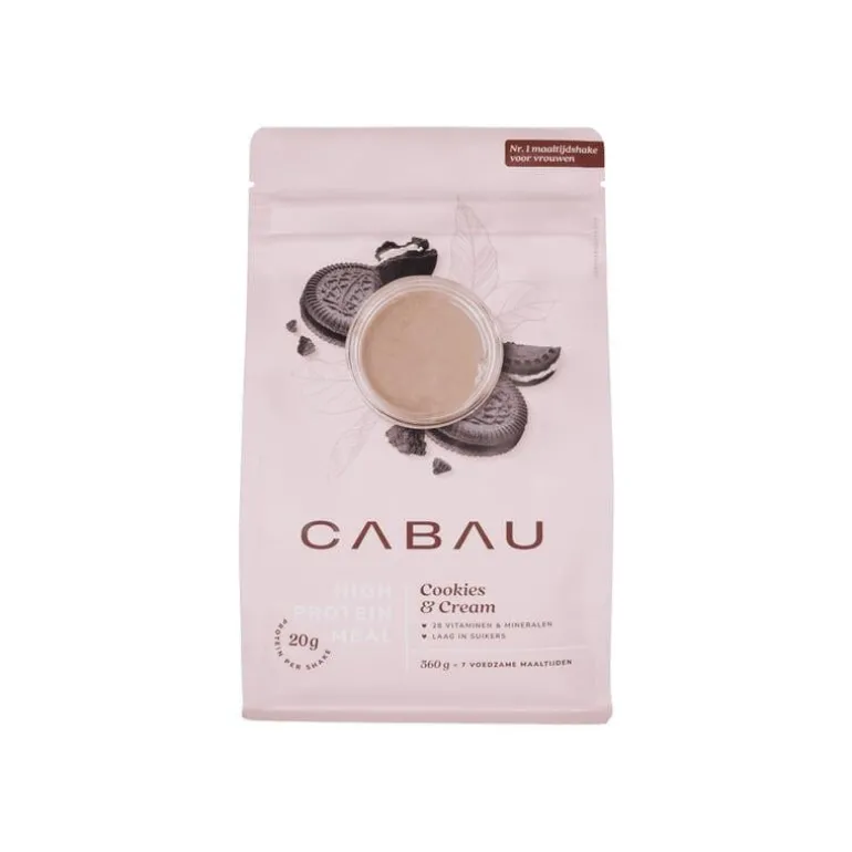 Cabau High Protein Meal - cookies & cream - 560 gram