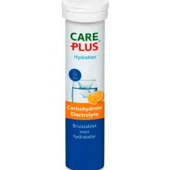 CarePlus Electrolyte Bruistablet Orange 20 stuks