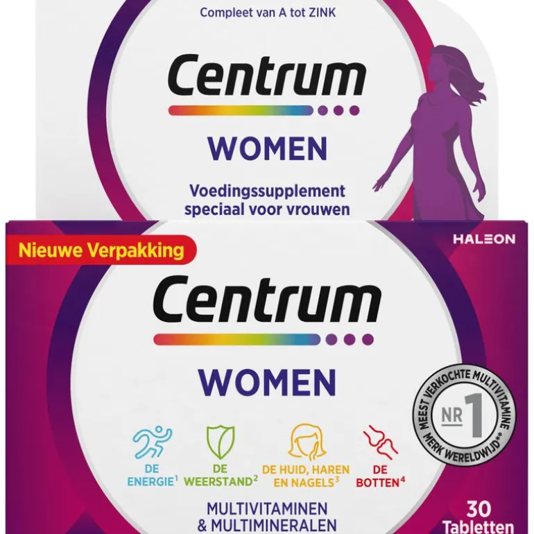 Centrum Women Multivitaminen Tabletten 30 stuks