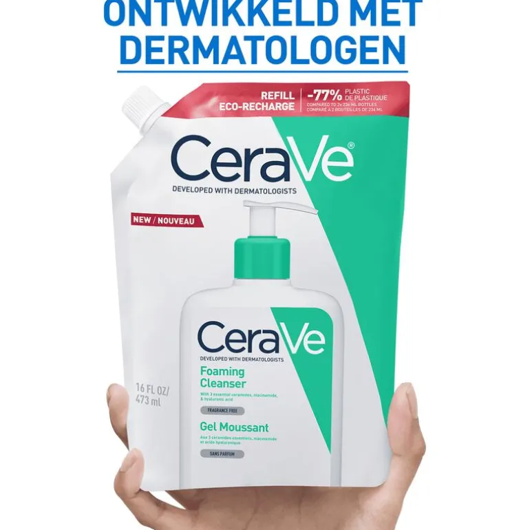 CeraVe Schuimende Reinigingsgel Navulling 473 ML