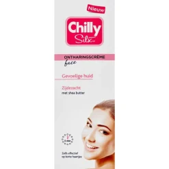 Chilly Silx Ontharingscrème Face Gevoelige Huid 50 ML