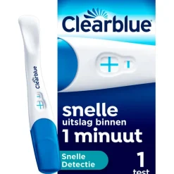 Clearblue Snelle Detectie Zwangerschapstest 1 Stuk