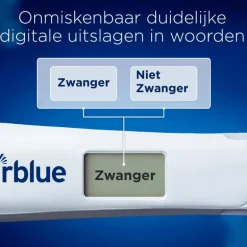 Clearblue Zwangerschapstest Digitaal Ultravroeg 2 Stuks