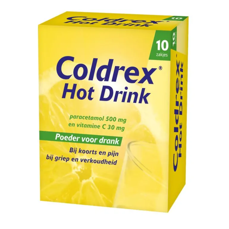 Coldrex Hot Drink bij Griep en Verkoudheid 10 Sachets