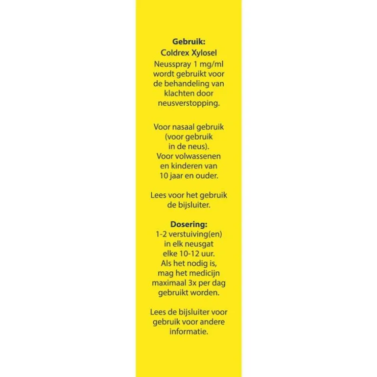 Coldrex Xylosel Neusspray bij Neusverkoudheid 10 ML