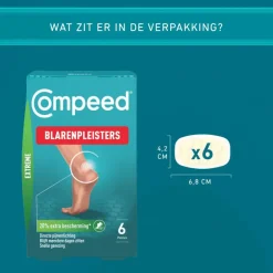 Compeed Blarenpleister Extreme 6 stuks
