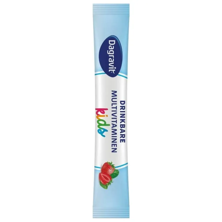 Dagravit Complete Start Kids Multivitamine Aardbei 30 stuks