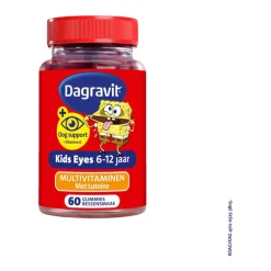 Dagravit Kids Multivitaminen Gummies Xtra + Eyecare 6-12 jaar 60 stuks