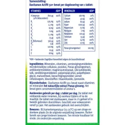 Davitamon Actifit 50+ Multivitamine met Ginseng 90 Tabletten