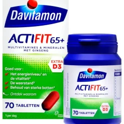 Davitamon Actifit 65+ Multivitamine 70 Stuks