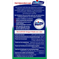 Davitamon Actifit 50+ Omega-3 Visolie Capsules