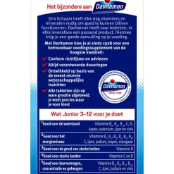 Davitamon Junior 3+ Kauwvitamines Multifruit