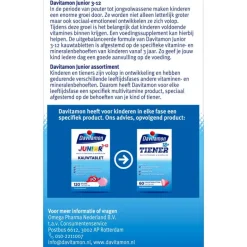 Davitamon Junior 3+ Multivitamine Kinderen Frambozensmaak 120 Kauwvitamines