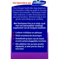Davitamon Vitamine D 50+ Tabletjes Citroensmaak