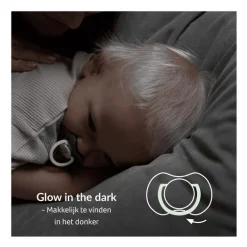 Difrax Dynamic Fopspeen 0-6M Night&Day Girl