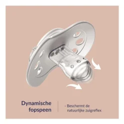 Difrax Dynamic Fopspeen 18+M Night&Day Girl