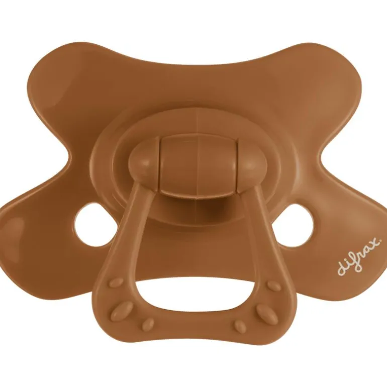 Difrax Fopspeen Natural 18+ Maanden Bruin BPA-vrij