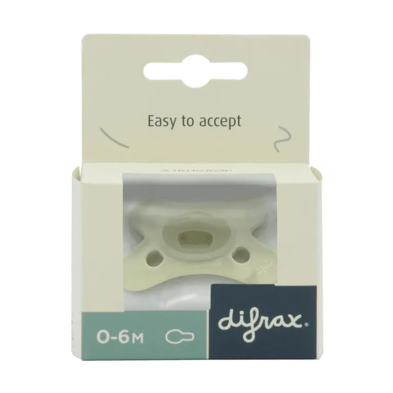 Difrax Fopspeen Naturel Lilac Amethyst 0-6 Maanden