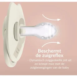 Difrax LOVI Prime Fopspeen Nude/Blush18+ maanden