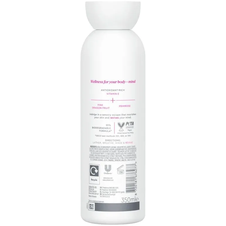 Dove Body+Mind Dragonfruit & Primrose Body Wash 350 ML