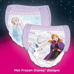 DryNites Frozen Luierbroekjes Meisjes 4 Tot 7 Jaar (17 - 30 kg) 10 stuks