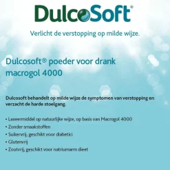 Dulcosoft Poeder Mild Laxeermiddel Oplossing 20 Zakjes