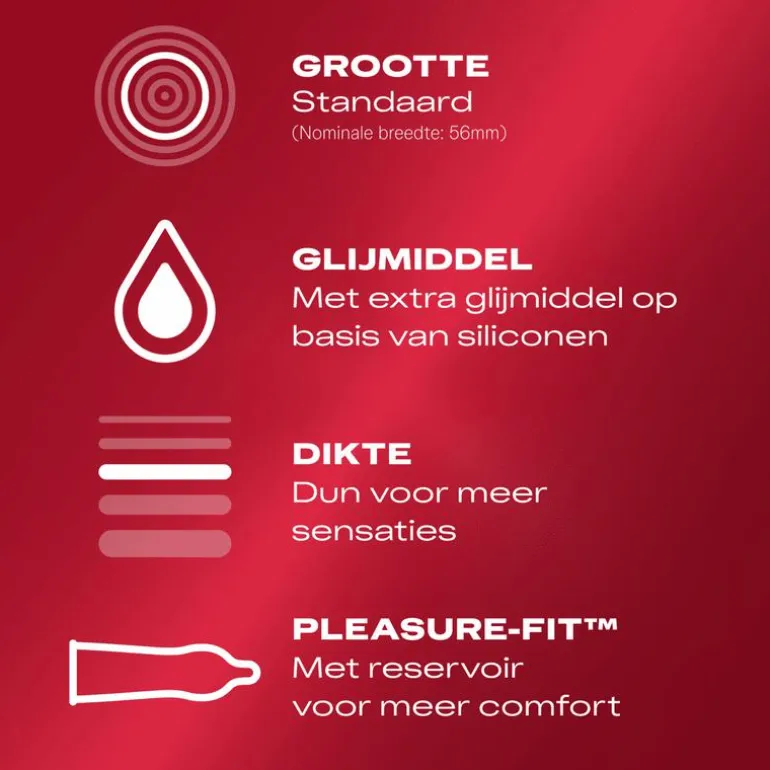 Durex Condooms Thin Feel Extra Dun 10 stuks