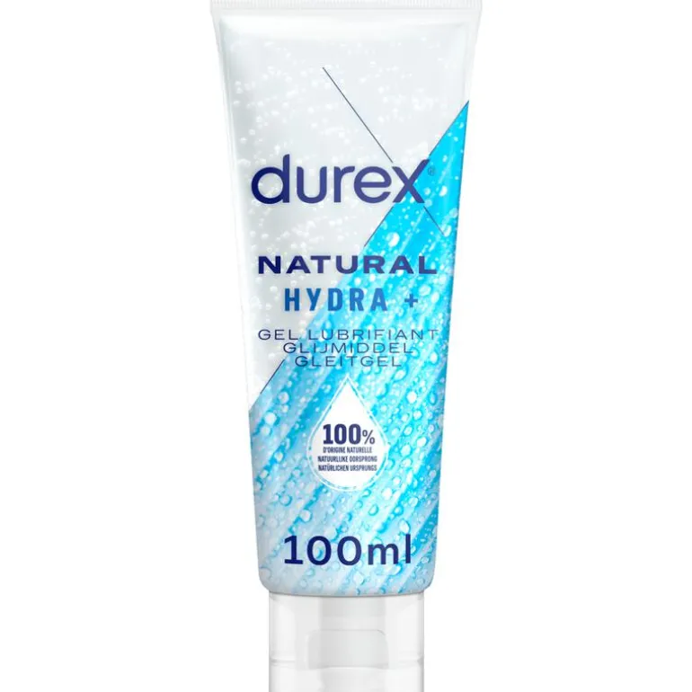 Durex Glijmiddel Natural Hydraterend 100% Natuurlijk Waterbasis 100 ML