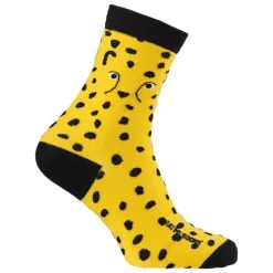 Eat My Socks Wild Cheetah One Size - 1 paar