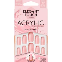 Elegant Touch Acrylic Luscious Lychee 24 stuks