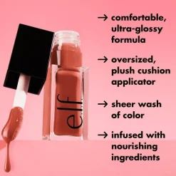 e.l.f. Glow Reviver Lip Oil Rose Envy