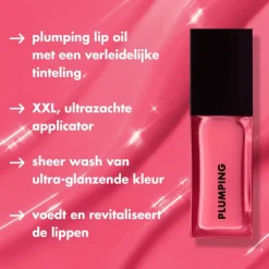 e.l.f. Glow Reviver Plumping Lip Oil Neutral Pink