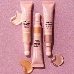 e.l.f. Halo Glow Highlight Beauty Wand Rose Quartz