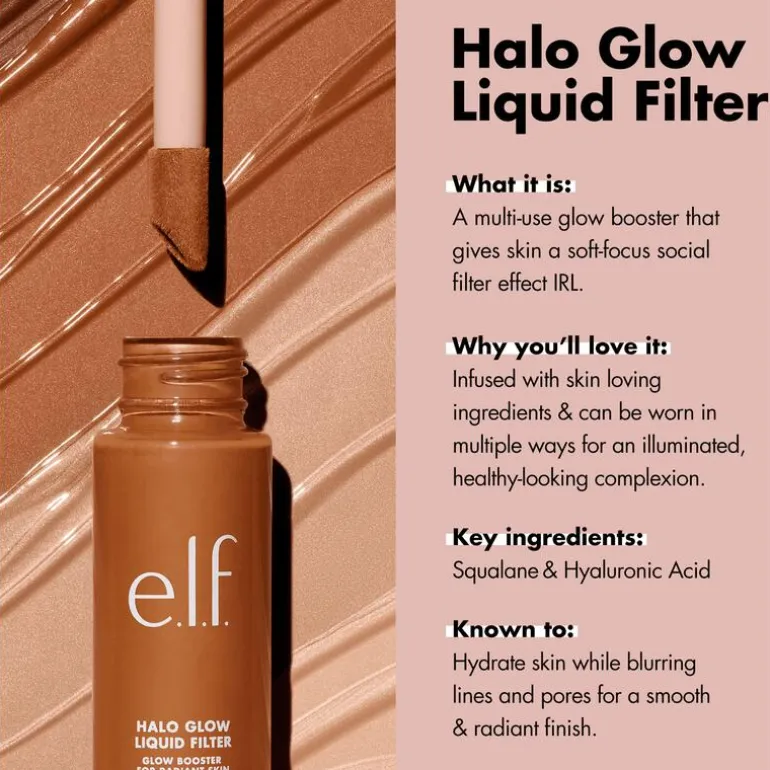 e.l.f. Halo Glow Liquid Filter 4 Medium