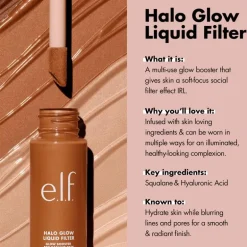 e.l.f. Halo Glow Liquid Filter 8 Rich