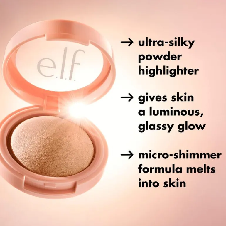 e.l.f. Halo Glow Silky Powder Highlighter Prosecco Poppin'