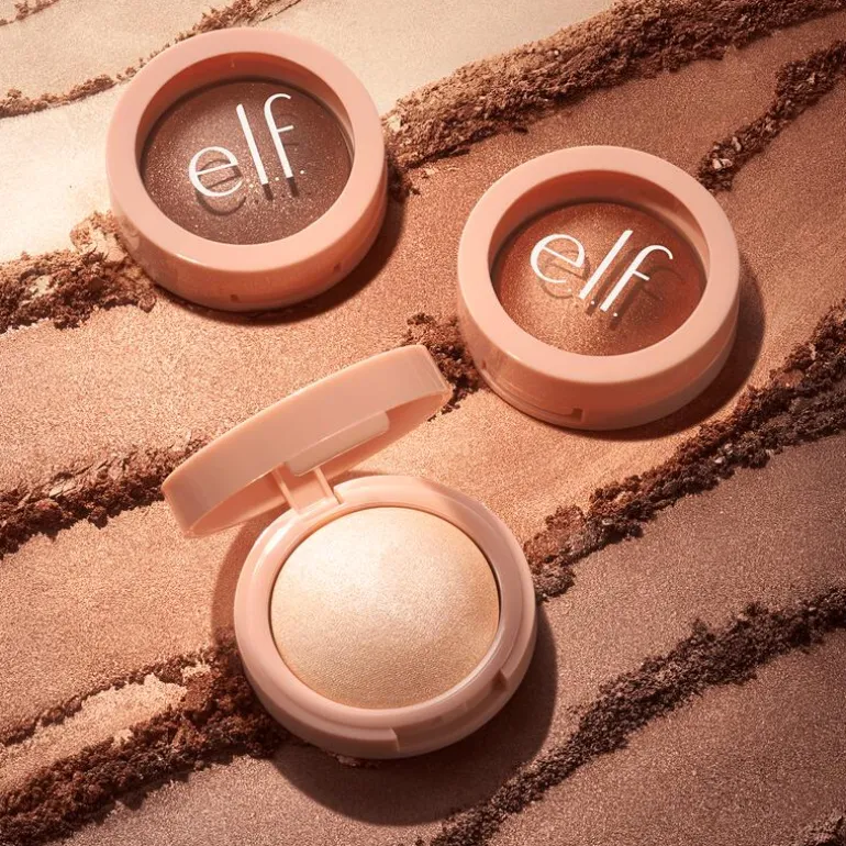 e.l.f. Halo Glow Silky Powder Highlighter Prosecco Poppin'