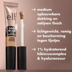e.l.f. Soft Glam Satin Concealer 22 Light Warm