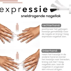 essie Expressie Nagellak Roze 10 Second Hand, First Love 10 ML