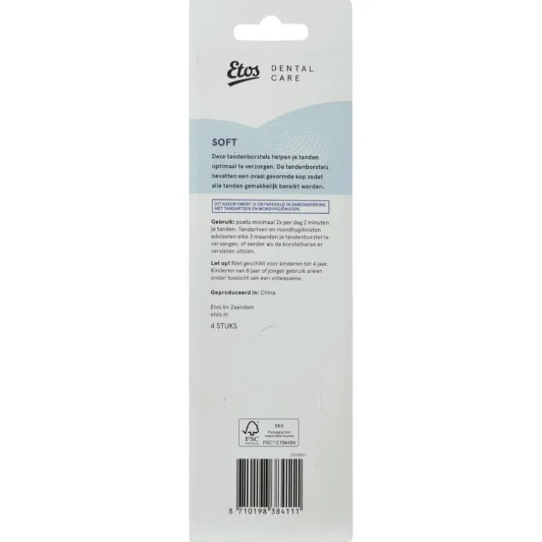 Etos Dental Care Tandenborstel Soft